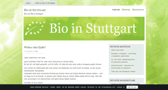 Desktop Screenshot of biostuttgart.info